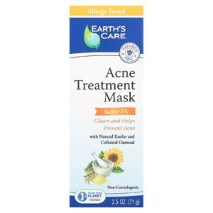 Earths Care Máscara de Beleza para Tratamento de Acne 71 g (25 oz)