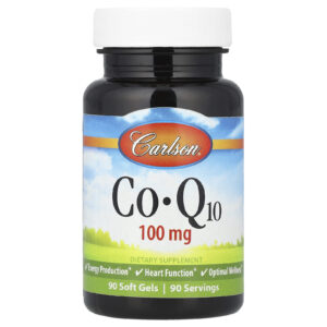 Carlson CoQ10 100 mg 90 Cápsulas Softgel