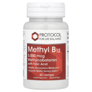 Protocol for Life Balance Metil B12 5.000 mcg 60 Pastilhas