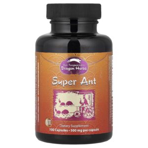Dragon Herbs Super Ant 100 Cápsulas (500 mg por Cápsula)