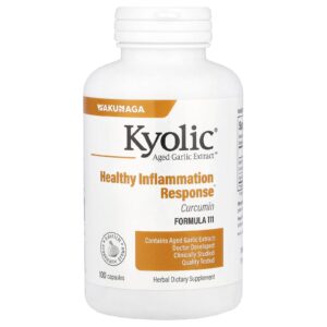 Kyolic Aged Garlic Extract Curcumina 100 Cápsulas