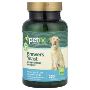 petnc NATURAL CARE Levedura de Cerveja Para Cães 250 Cápsulas Mastigáveis