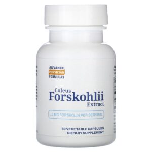 Advance Physician Formulas Extrato de Coleus forskohlii 100 mg 60 Cápsulas Vegetais