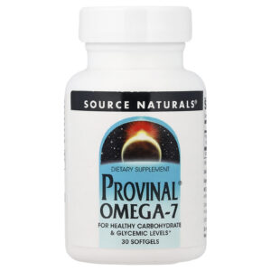 Source Naturals Ômega-7 Provinal® 30 Cápsulas Softgel