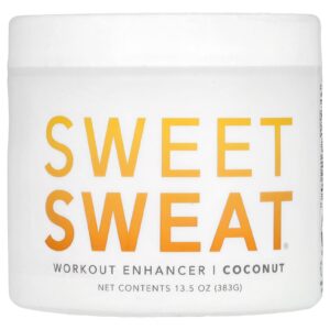 Sports Research Sweet Sweat Potencializador de Treino Coco 135 oz (383 g)