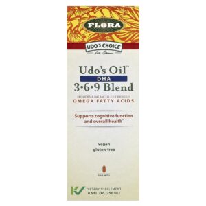 Flora Udos Choice Udos Oil Mistura DHA 3-6-9 250 ml (85 fl oz)
