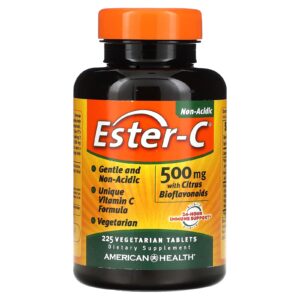 American Health Ester-C com Bioflavonoides Cítricos 225 Comprimidos Vegetarianos