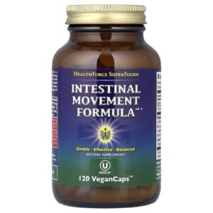 HealthForce Superfoods Intestinal movement Formula™ 120 Cápsulas Veganas™