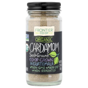Frontier Co-op Semente de Cardamomo Orgânico Moída 58 g (208 oz)
