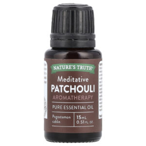 Natures Truth Óleo Essencial Puro Patchuli Meditativo 15 ml (051 fl oz)
