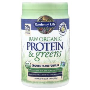 Garden of Life Proteína e Verduras Orgânicas Cruas Baunilha 550 g (1 lb 34 oz)