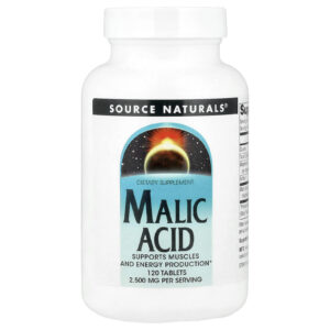 Source Naturals Ácido Málico 2.500 mg 120 Comprimidos
