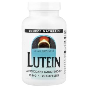Source Naturals Luteína 20 mg 120 Cápsulas