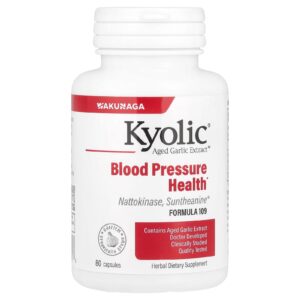 Kyolic Aged Garlic Extract™ Fórmula 109 80 Cápsulas