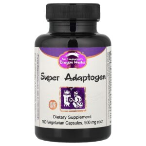 Dragon Herbs Super Adaptogen 100 Cápsulas Vegetarianas