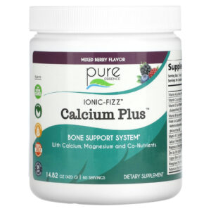 Pure Essence Ionic-Fizz Cálcio Plus Frutos Silvestres Mistos 420 g (1482 oz)