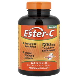 American Health Ester-C® com Bioflavonoides Cítricos 240 Cápsulas