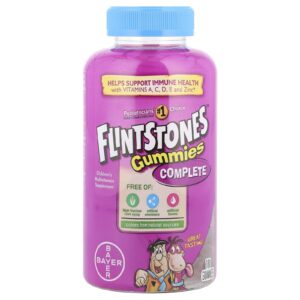 Flintstones Multivitamínico Completo para Crianças com Vitaminas A C D e E e Zinco 180 Gomas