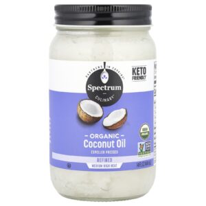 Spectrum Culinary Óleo de Coco Orgânico Refinado 414 ml (14 fl oz)
