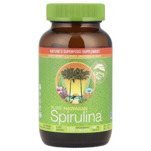 Nutrex Hawaii Pure Hawaiian Spirulina® Hortelã 1.000 mg 180 Comprimidos