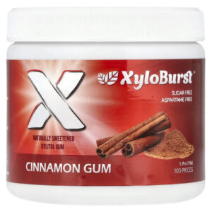 Xyloburst Goma de Xilitol Canela 100 Unidades 150 g (529 oz)