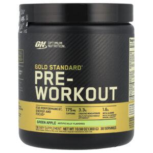 Optimum Nutrition Pré-treino Gold Standard® Maçã Verde 300 g (1058 oz)