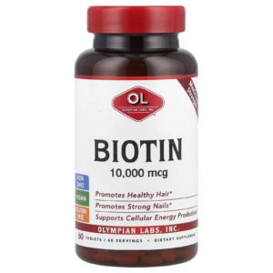 Olympian Labs Biotina 200 mg 100 Comprimidos