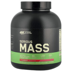 Optimum Nutrition Serious Mass™ Morango 272 kg (6 lb)