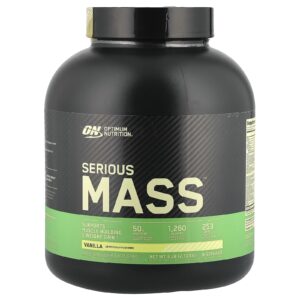 Optimum Nutrition Serious Mass™ Baunilha 272 kg (6 lb)
