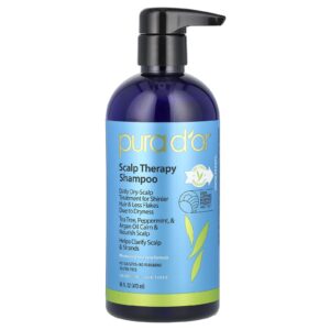 Pura Dor Shampoo Scalp Therapy Para Todos os Tipos de Cabelo 473 ml (16 fl oz)