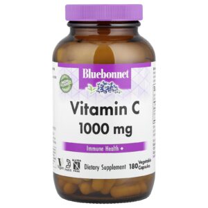 Bluebonnet Nutrition Vitamina C 1.000 mg 180 Cápsulas Vegetais