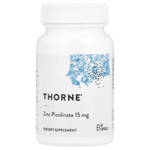 Thorne Picolinato de Zinco 15 mg 60 Cápsulas