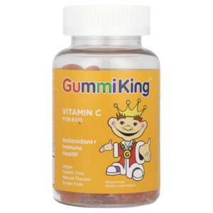 GummiKing Vitamina C para Crianças Laranja 60 Gomas (30 mg por Goma)