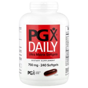 Natural Factors PGX Daily Cápsulas Softgel Ultra 750 mg 240 Cápsulas Softgel