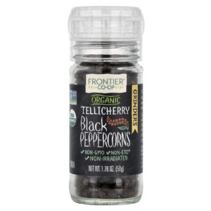 Frontier Co-op Pimenta Negra Tellicherry Orgânica 50 g (176 oz)