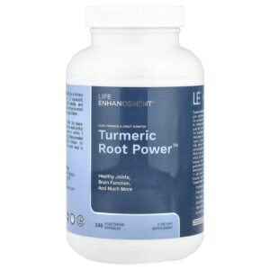Life Enhancement Turmeric Root Power™ 240 Cápsulas Vegetarianas (600 mg por Cápsula)