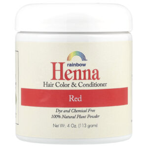 Rainbow Research Henna Tintura e Condicionador Vermelho 4 oz (113 g)