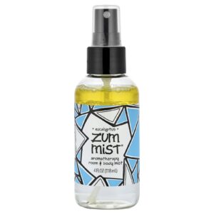 ZUM Zum Mist® Spray de Aromaterapia para Corpo e Ambiente Eucalipto 118 ml (4 fl oz)