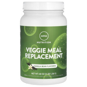 MRM Nutrition Substituto de Refeição Vegetariano Fava de Baunilha 3 lbs (1.361 g)