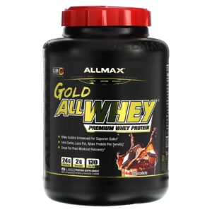 ALLMAX GOLD ALLWHEY® Proteína Whey Premium Chocolate 227 kg (5 lb)