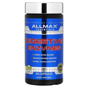 ALLMAX Essentials Enzimas Digestivas 90 Cápsulas