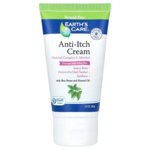 Earths Care Creme Anticoceira com Manteiga de Karité e Óleo de Amêndoa 68 g (24 oz)