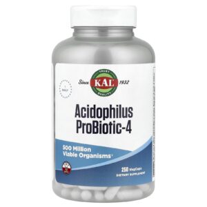 KAL Probiótico-4 Acidophilus 250 VegCaps