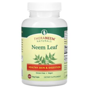 Organix South TheraNeem Naturals Folha de Neem 480 mg 120 Cápsulas Vegetais