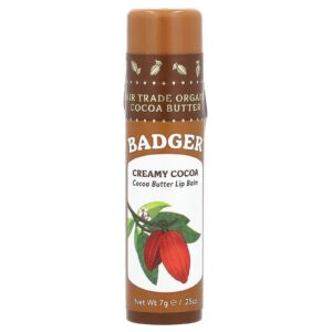 Badger Balm Labial Manteiga de Cacau Laranja Doce 7 g (0.25 oz)