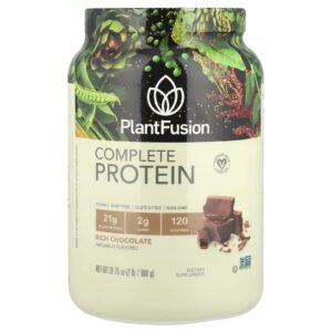PlantFusion Proteína Completa Chocolate Rico 900 g (2 lb)
