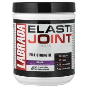 Labrada Nutrition ElastiJoint Fórmula para Apoio das Articulações Sabor Uva 1354 oz (384 g)