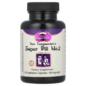 Dragon Herbs Super Comprimido N.º 2 500 mg 60 Cápsulas Vegetarianas