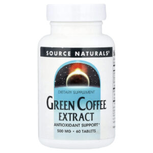 Source Naturals Extrato de Café Verde 500 mg 60 Comprimidos
