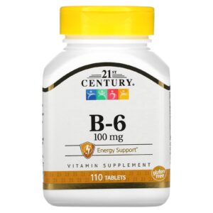 21st Century B-6 100 mg 110 comprimidos